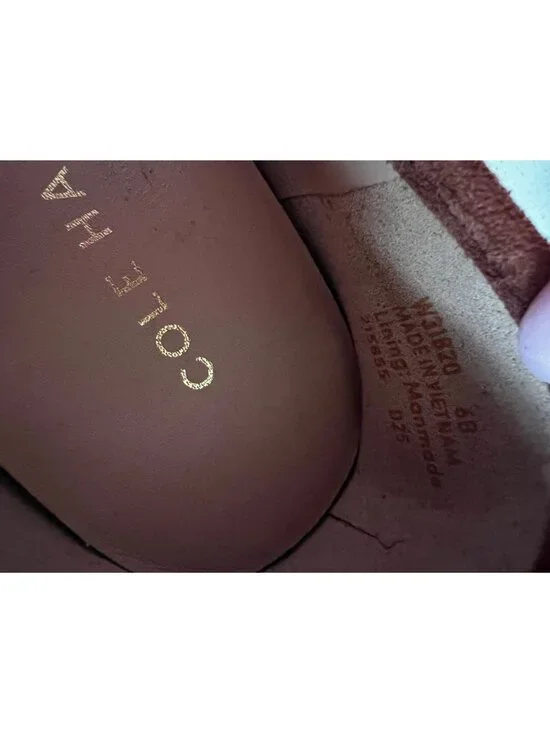 COLE HAAN Women's Yara Soft Ballet brown suede Flats SIZE 6 - Picture 8 of 9